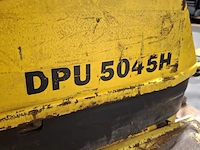 Trilplaat diesel, wacker, dpu 5045h, geel, 2005 - afbeelding 15 van  17