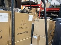 Trilplaat met honda gx160 benzine motor - afbeelding 8 van  9