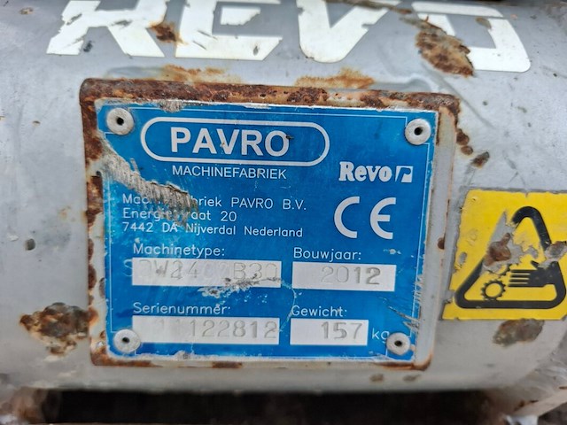 Trilplaat revo, dw2400b30, bouwjaar 2012 - afbeelding 6 van  10