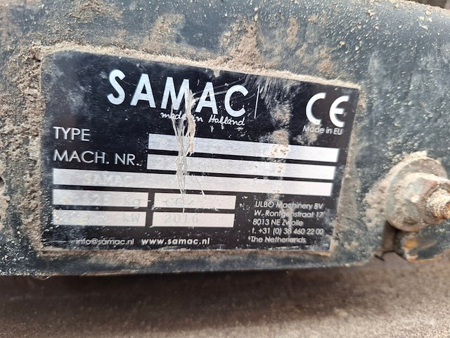 Trilplaat samac, t, bouwjaar 2016 - afbeelding 7 van  9