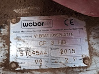 Trilplaat, weber, cf3hw, 2015 - afbeelding 2 van  10