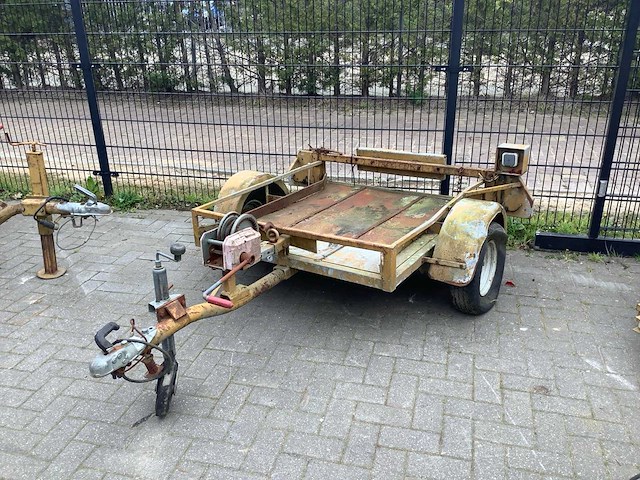 Trilplaataanhanger aanhangwagen - afbeelding 1 van  5