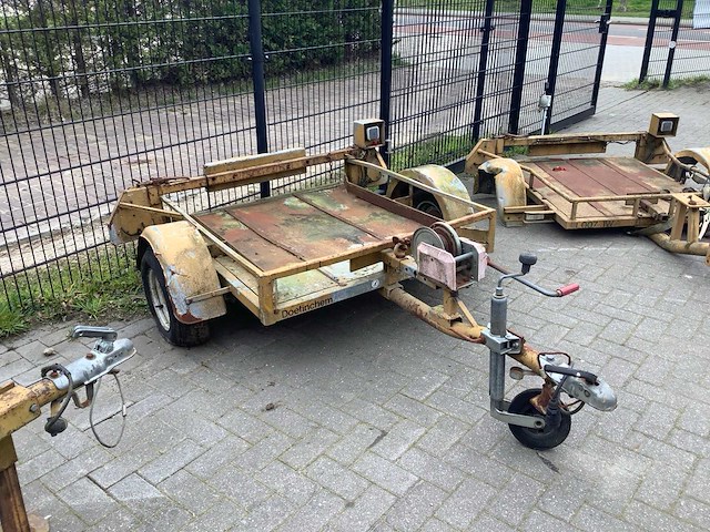 Trilplaataanhanger aanhangwagen - afbeelding 2 van  5