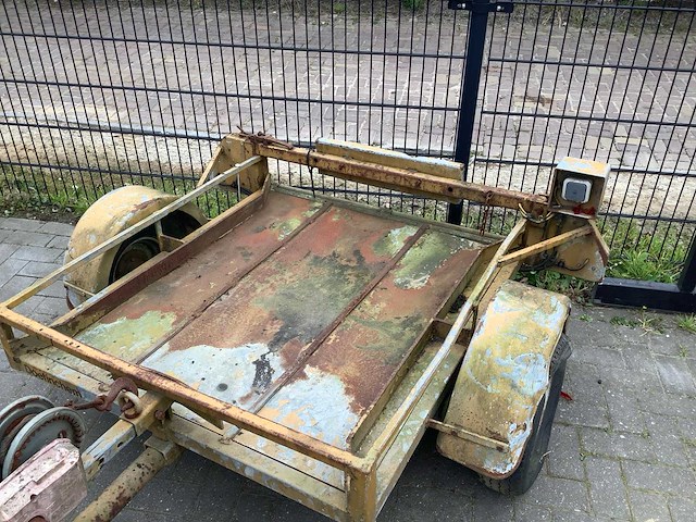 Trilplaataanhanger aanhangwagen - afbeelding 4 van  5