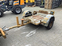 Trilplaataanhanger aanhangwagen - afbeelding 1 van  3