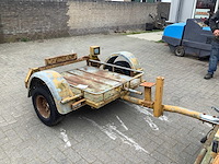 Trilplaataanhanger aanhangwagen - afbeelding 3 van  4
