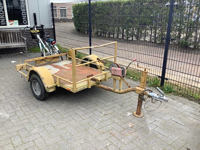 Trilplaataanhangwagen aanhangwagen - afbeelding 1 van  7