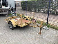 Trilplaataanhangwagen aanhangwagen - afbeelding 1 van  7