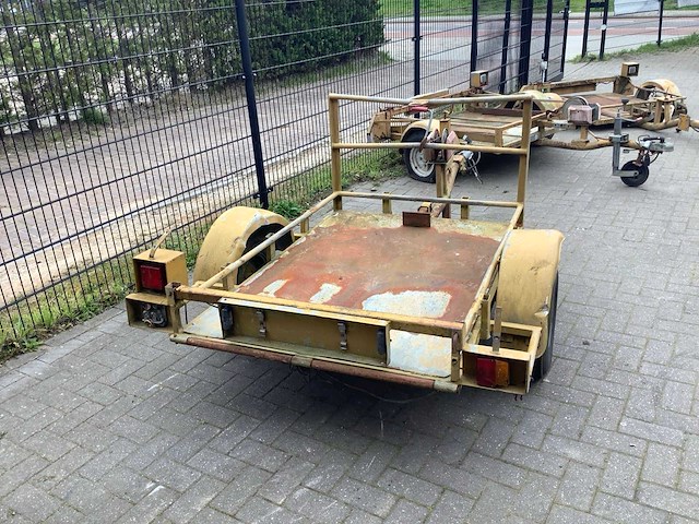Trilplaataanhangwagen aanhangwagen - afbeelding 2 van  7