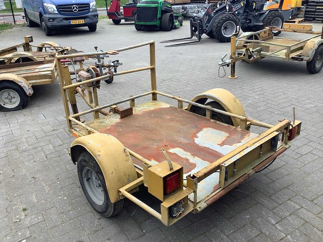 Trilplaataanhangwagen aanhangwagen - afbeelding 3 van  7