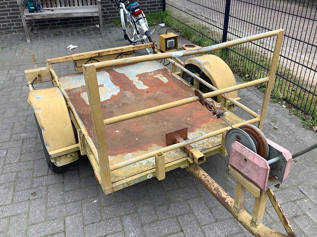 Trilplaataanhangwagen aanhangwagen - afbeelding 7 van  7