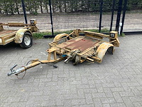Trilplaataanhangwagen aanhangwagen