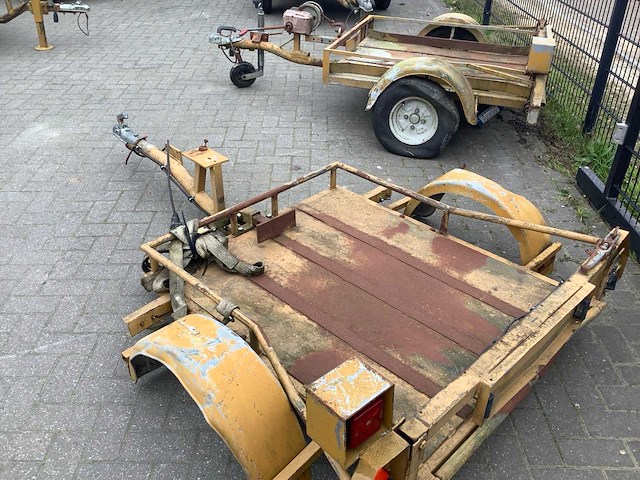Trilplaataanhangwagen aanhangwagen - afbeelding 3 van  3
