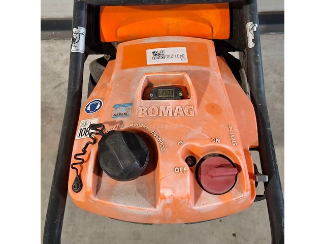Trilstamper 15kn benzine, bomag, bt 60, 2017 - afbeelding 11 van  13