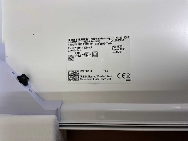 Trilux arimo fit c inbouwarmaturen (6x) - afbeelding 3 van  5
