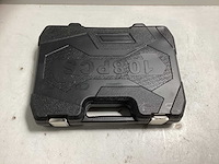 Trimann 1/4''& 1/2'' 108 delige gereedschapskoffer - afbeelding 4 van  5