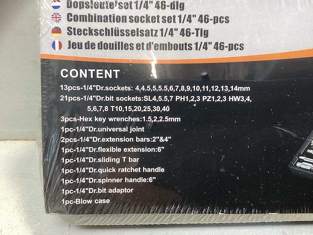 Trimann 46 delig doppenset 1/4 (3x) - afbeelding 4 van  8