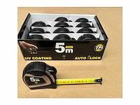 Trimann 5mtr/25mm rolmeetband (12x)