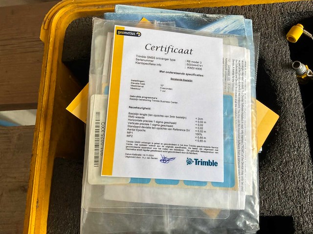 Trimble r8 gnss/ tsc2 gps-systeem - afbeelding 6 van  9