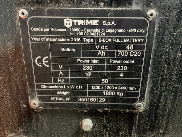 Trime b-box full battery bouwlamp - afbeelding 4 van  8