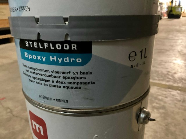 Trimetal tweecomponenten epoxy hydro stelfloor-verf (2x) - afbeelding 5 van  5