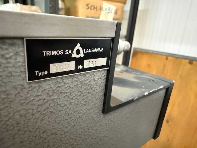 Trimos sa lausanne - thm - meettafel - afbeelding 6 van  9