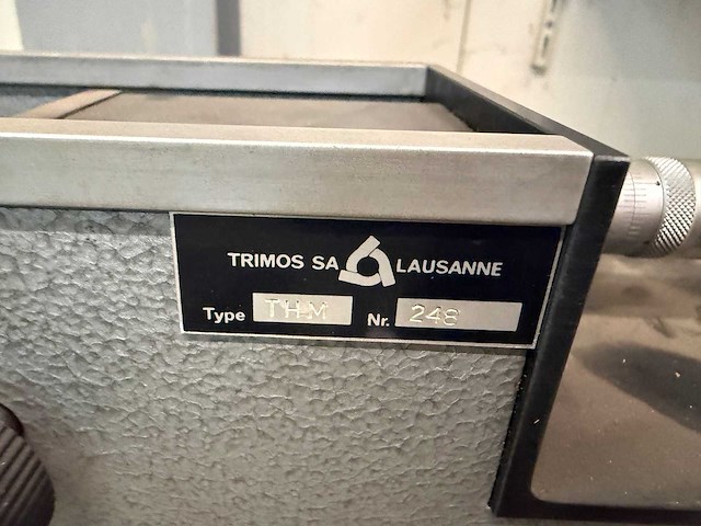 Trimos sa lausanne - thm - meettafel - afbeelding 7 van  7