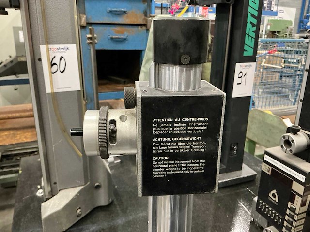 Trimos tvm 300 hoogte meter - afbeelding 6 van  6