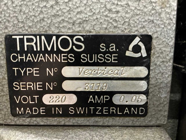 Trimos vertical hoogtemeter - afbeelding 4 van  12