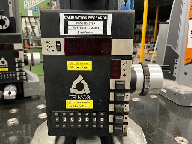 Trimos vertical hoogtemeter - afbeelding 10 van  12