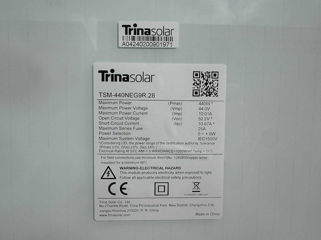 Trina + goodwe + dyness - set van 12 zonnepanelen (440 wp) omvormer met 15 kw batterij - afbeelding 12 van  19