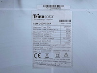 Trina solar - gebruikt (260 wp) zonnepaneel (102x) - afbeelding 4 van  4