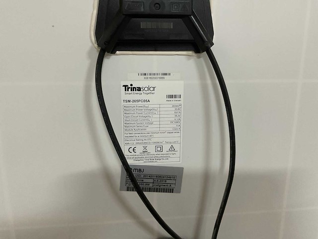 Trinasolar-suntech tsm265pd05-stp255 zonnepaneel (9x) - afbeelding 4 van  5