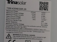 Trinasolar vertex s+ zonnepaneel tsm-435neg9r.28 - 13 stuks - afbeelding 3 van  3