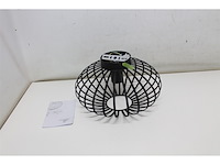 Trio leuchten johann plafondlamp 30cm 60w zwart - afbeelding 5 van  6