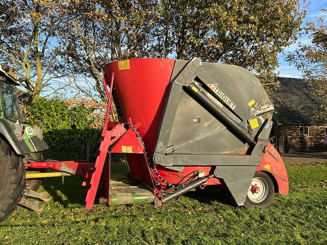 Trioliet triomix 1200 voermengwagen - afbeelding 1 van  26