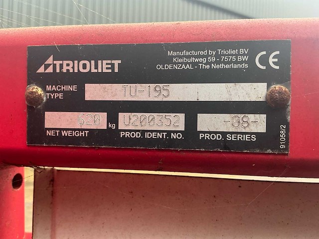 Trioliet tu-195 uitkuilmachine - afbeelding 14 van  21