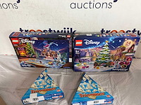 Triominos travel - reisspel + lego disney adventskalender 2024 - 43253 - afbeelding 1 van  1