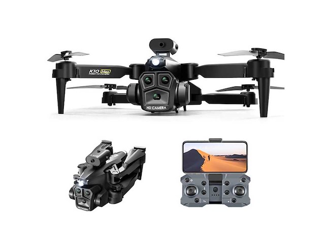 Triple camera 4k - drone (4x) - afbeelding 9 van  10