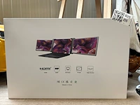 Triple-monitor uitbreiding voor laptops met tas