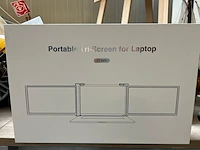 Triple-monitor uitbreiding voor laptops met tas - afbeelding 3 van  5