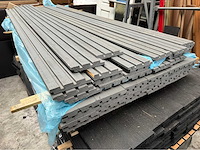 Triple rhombus grijs - 230 cm (40x) - afbeelding 2 van  3