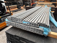 Triple rhombus grijs - 230 cm (40x) - afbeelding 3 van  3