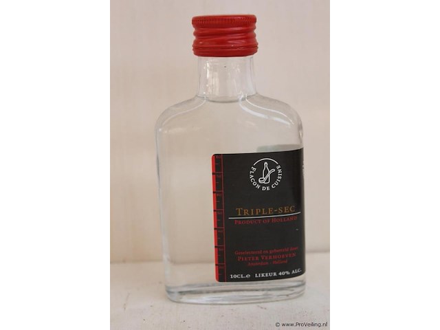 Triple sec likeur - 10 cl - winkelverkoopprijs € 4.95 - afbeelding 1 van  2