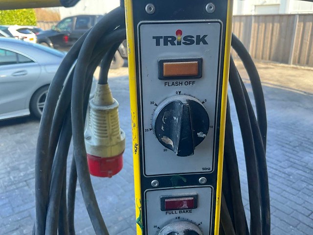 Trisk - ets 5 - infrarood uithardingslamp voor autolak (13x) - afbeelding 4 van  15