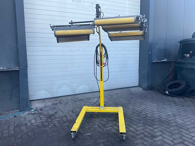 Trisk - ets 5 - infrarood uithardingslamp voor autolak (13x) - afbeelding 5 van  15