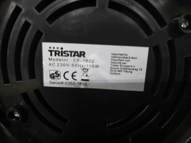 Tristar - cf1602 - chocolade fontein - afbeelding 4 van  4