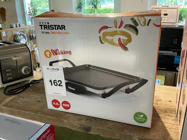 Tristar bp-2666 tafelgrill (2x) - afbeelding 1 van  3