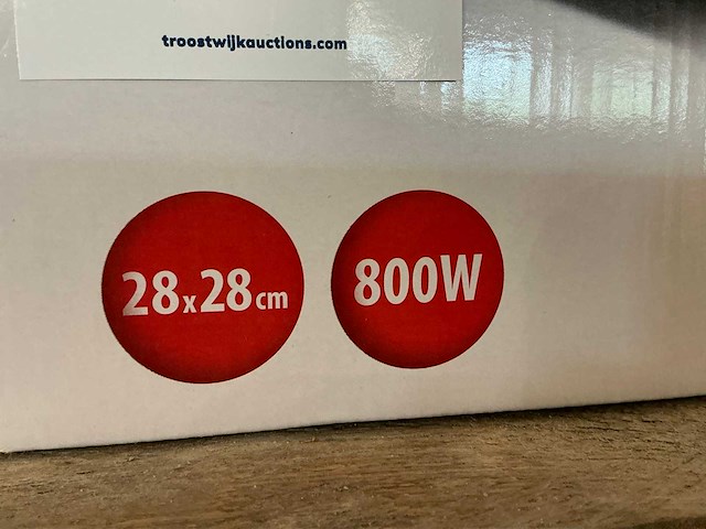 Tristar bp-2666 tafelgrill (2x) - afbeelding 3 van  3