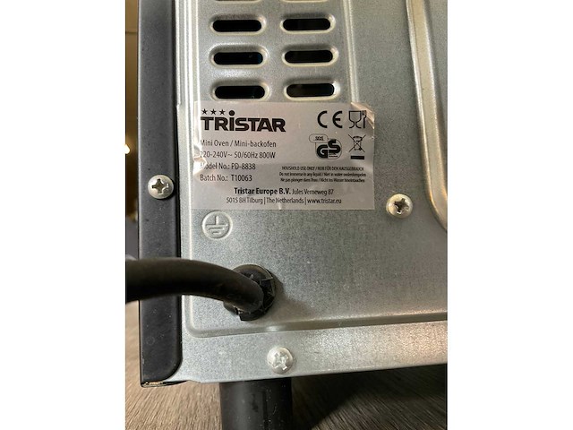 Tristar mini oven - afbeelding 7 van  7